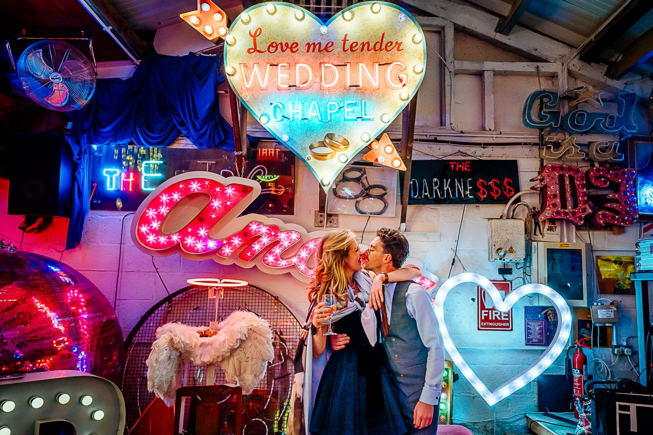 Gods Own Junkyard Wedding photographer