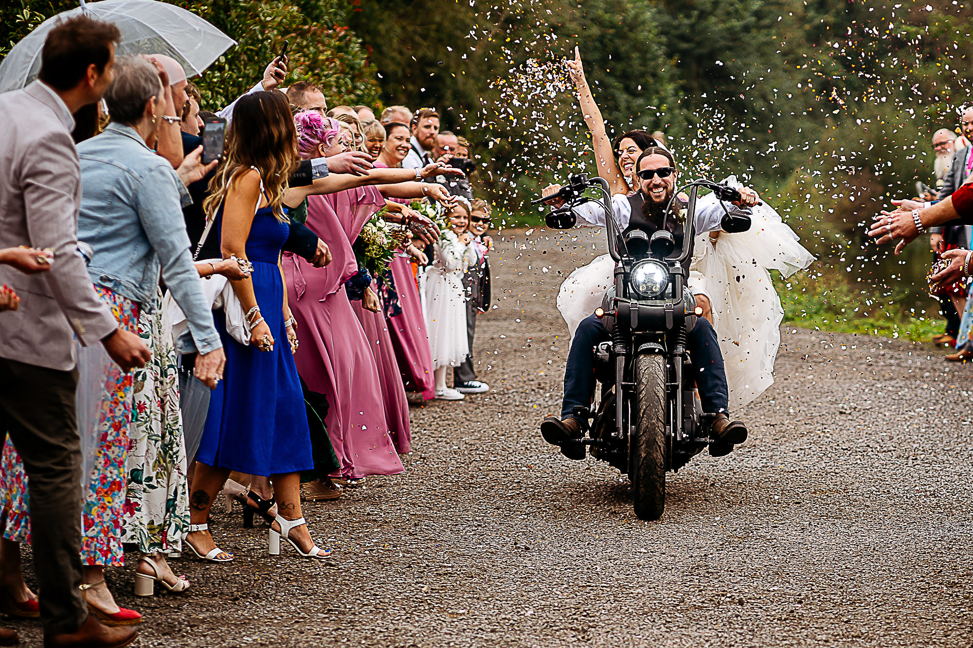 Non traditional wedding