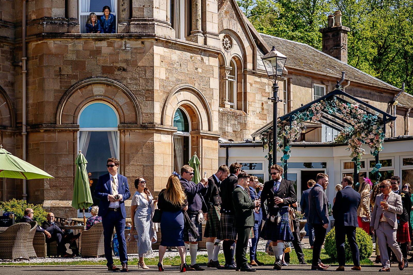 Cornhill Castle Wedding Photographer 2