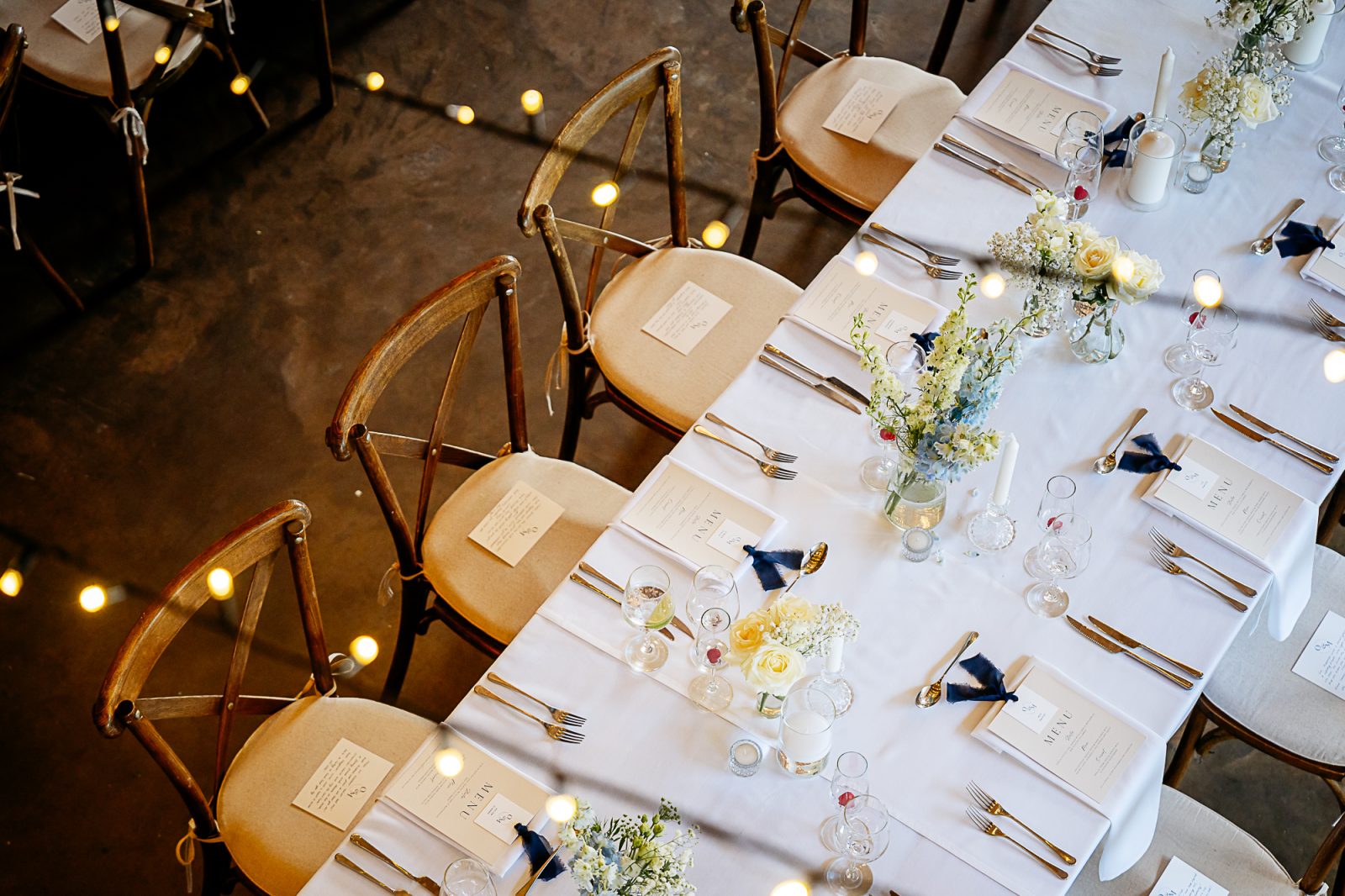 Hidden River Barn wedding photographer decorations 