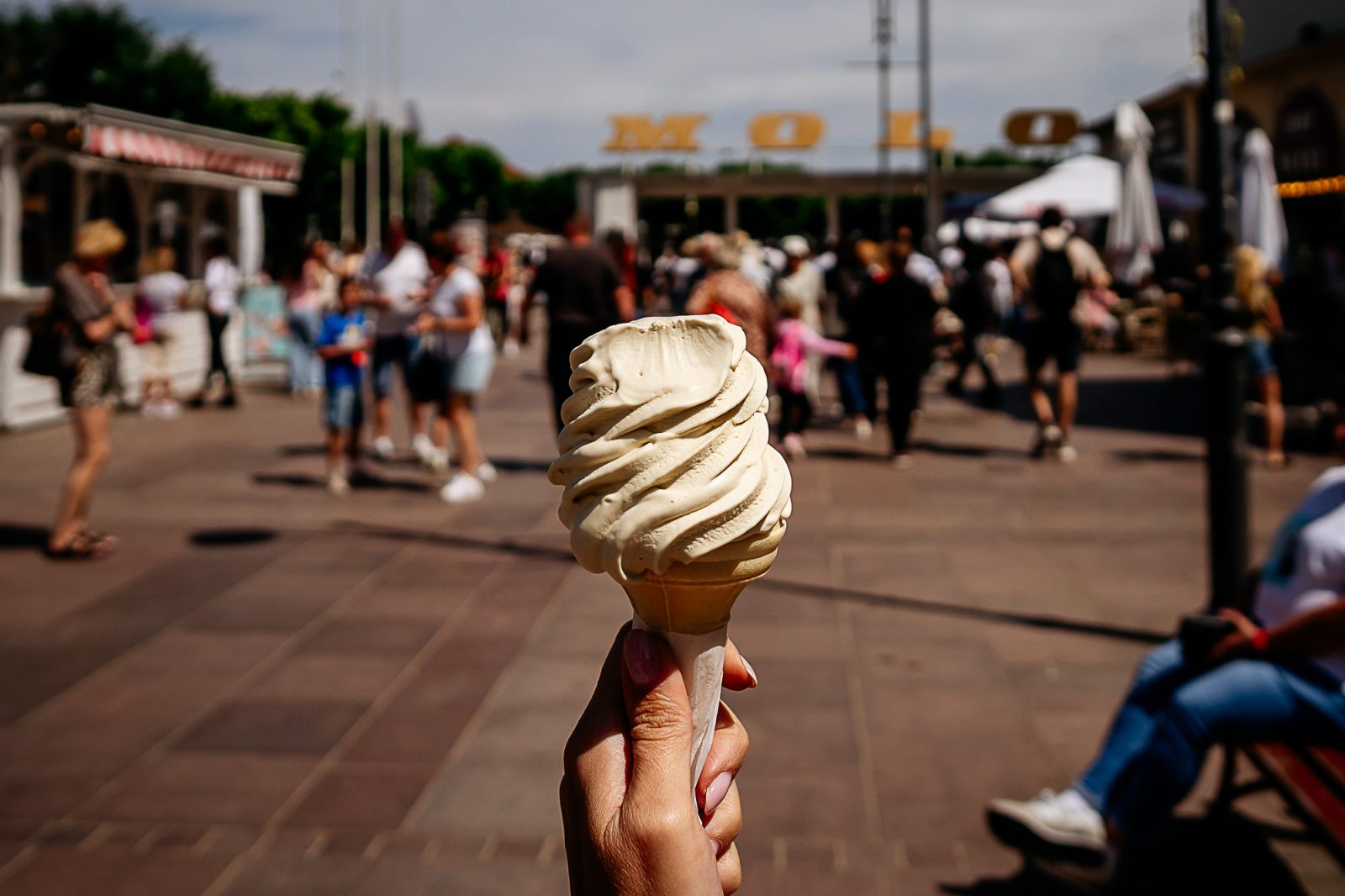 ice cream in Sopot