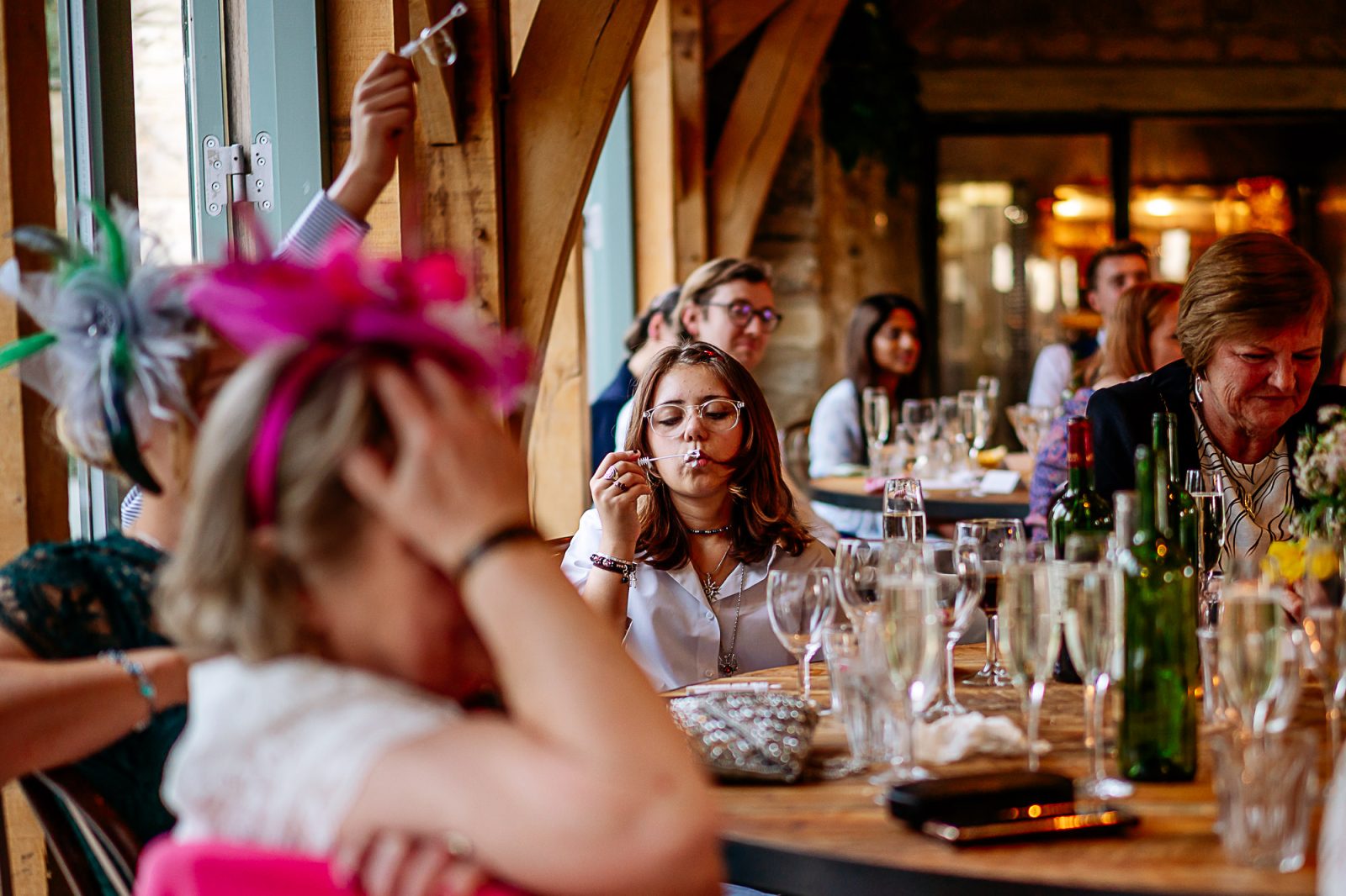 Speeches at Healey Barn wedding photography