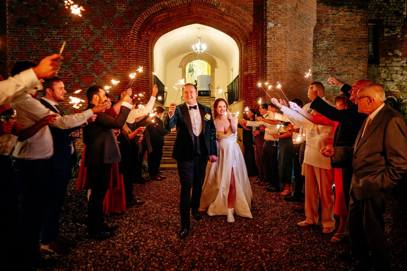 Sparkle exit Farnham Castle