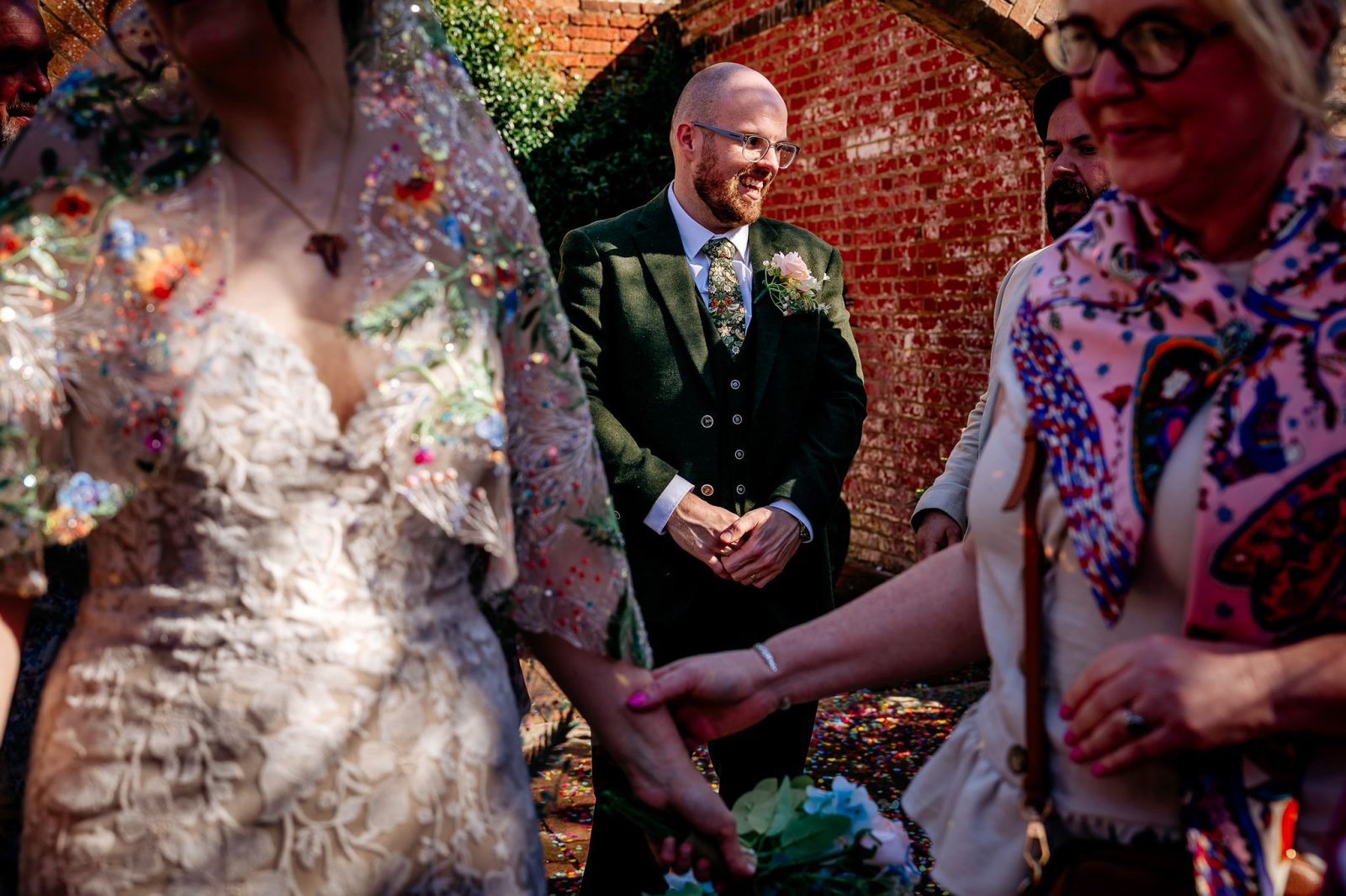 Documentary wedding photography