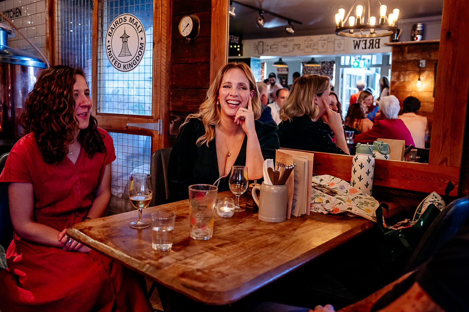 Relaxed Pub wedding reception