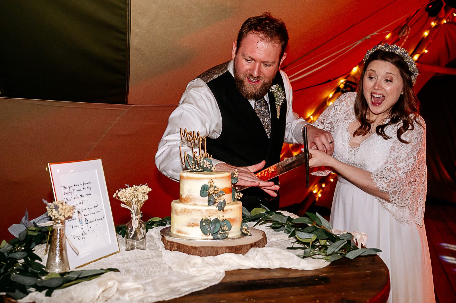 Bowland Tipis wedding photographers