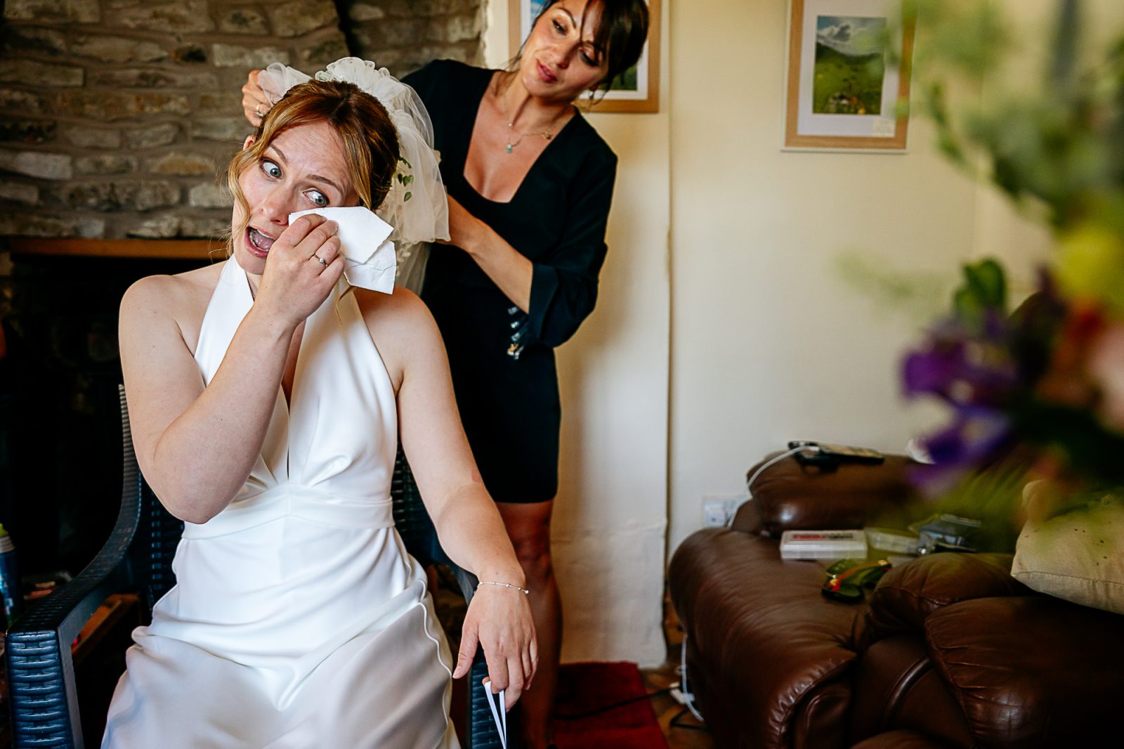 Natural wedding photography