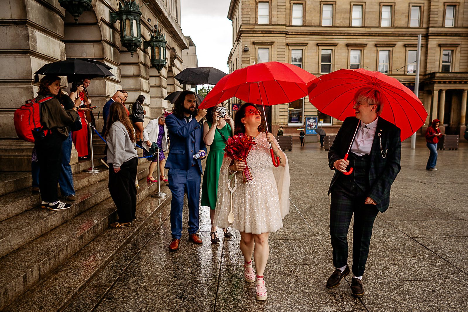 same sex Nottingham city centre Wedding photography 